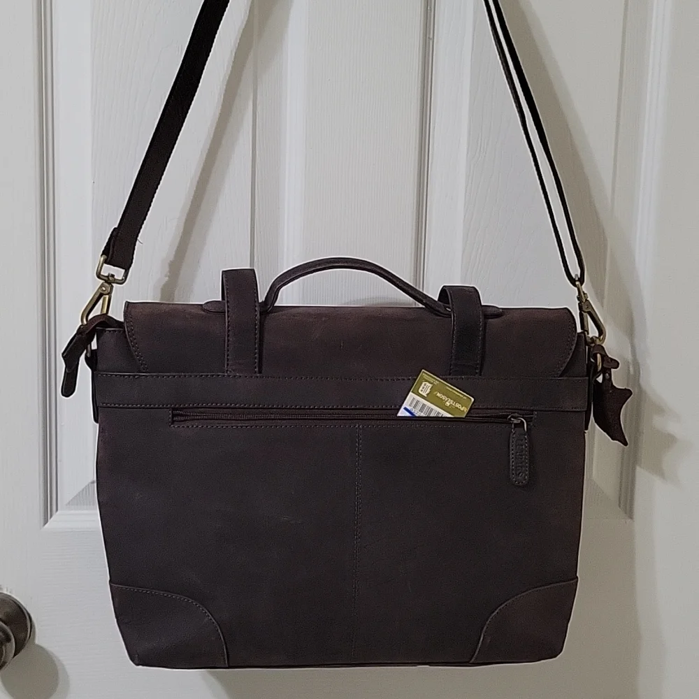 Leabags messenger bag leather